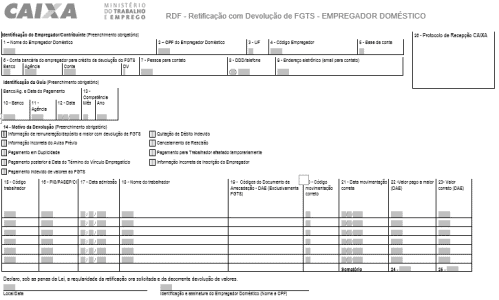 Restituição de valor pago a maior na caixa econômica federal