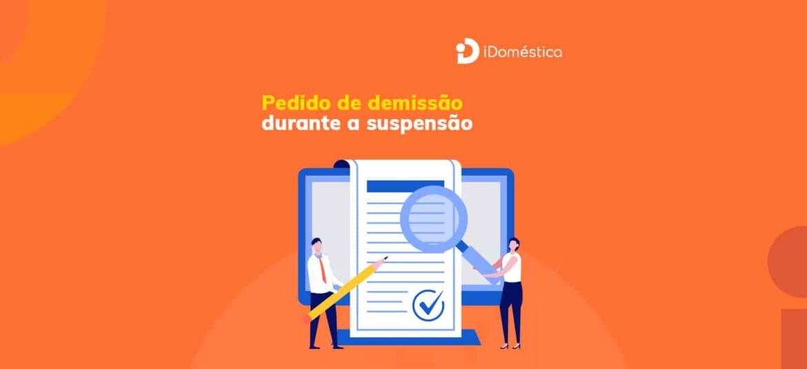 A rescisão do contrato de trabalho durante o período de suspensão é possível.