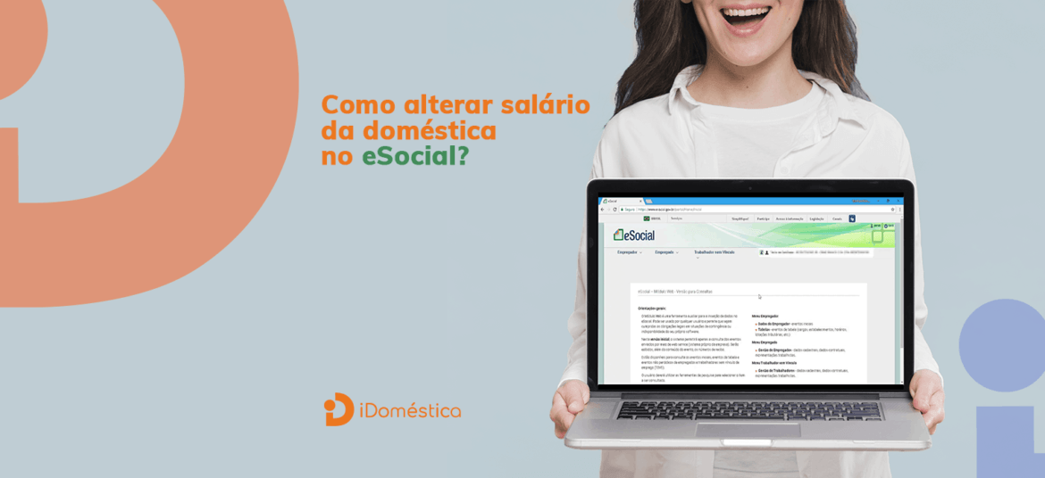 Veja como alterar o salário da doméstica no eSocial