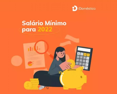 Salário mínimo doméstica 2022 - tabela vigente