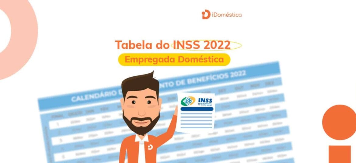 Tabela INSS 2022 da empregada doméstica já foi publicada e está em vigor