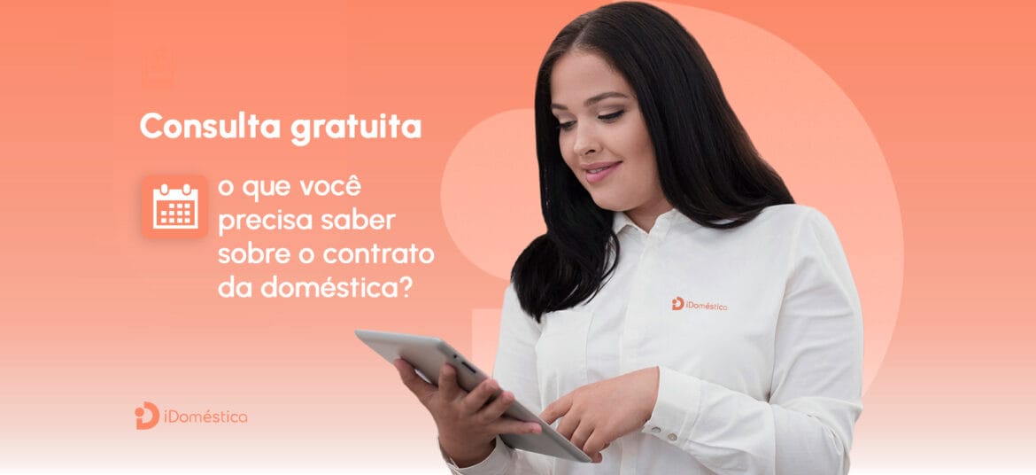 dúvidas sobre o contrato da doméstica