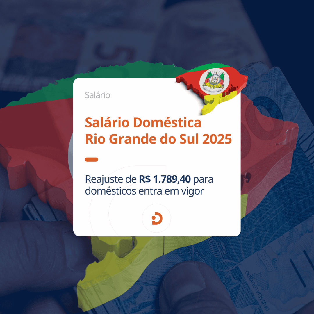 Salário Mínimo Empregada Doméstica 2026 - SP RJ SC RS PR