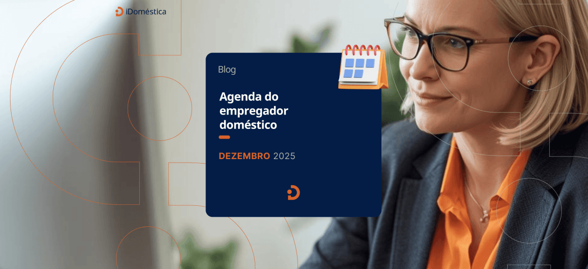 Calendário de compromissos do empregador doméstico em dezembro/2025