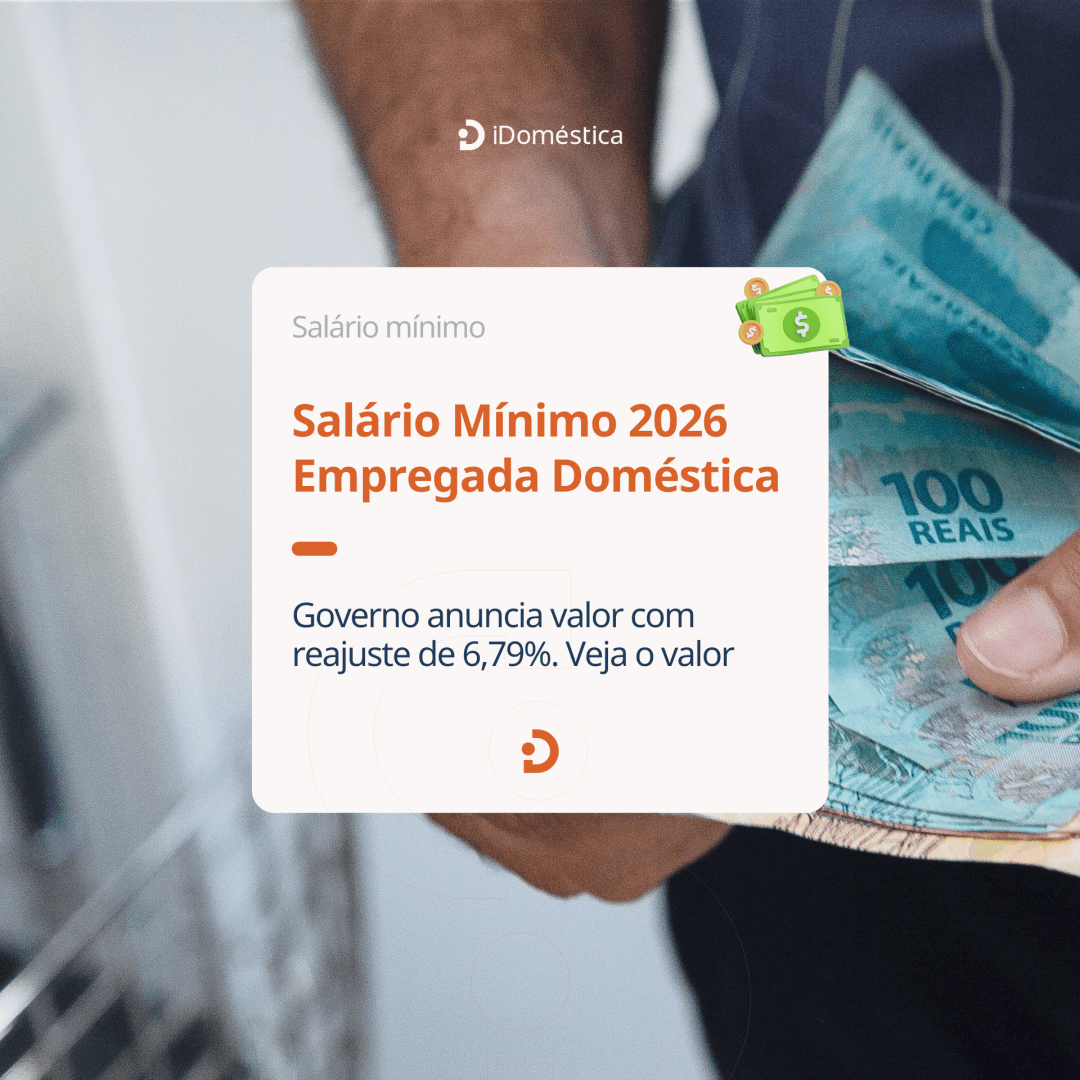 Salário Mínimo Empregada Doméstica 2026 - SP RJ SC RS PR