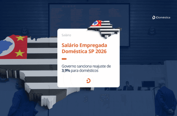 Salário Doméstica SP 2026 - reajuste foi de 3,9% para domésticos.